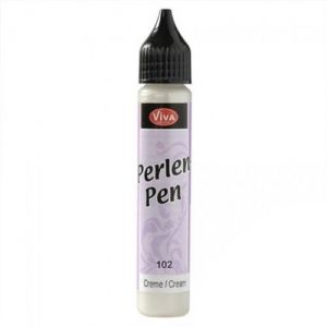 Perły w płynie Viva Decor 28ml, Kremowe 102
